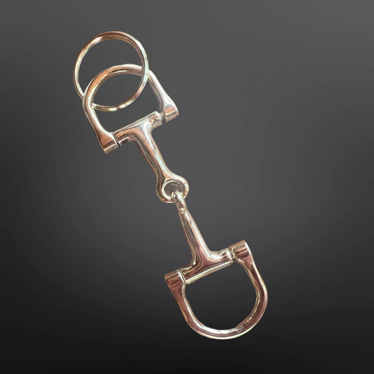 The Dallas Equestrian Snaffle Bit Keychain