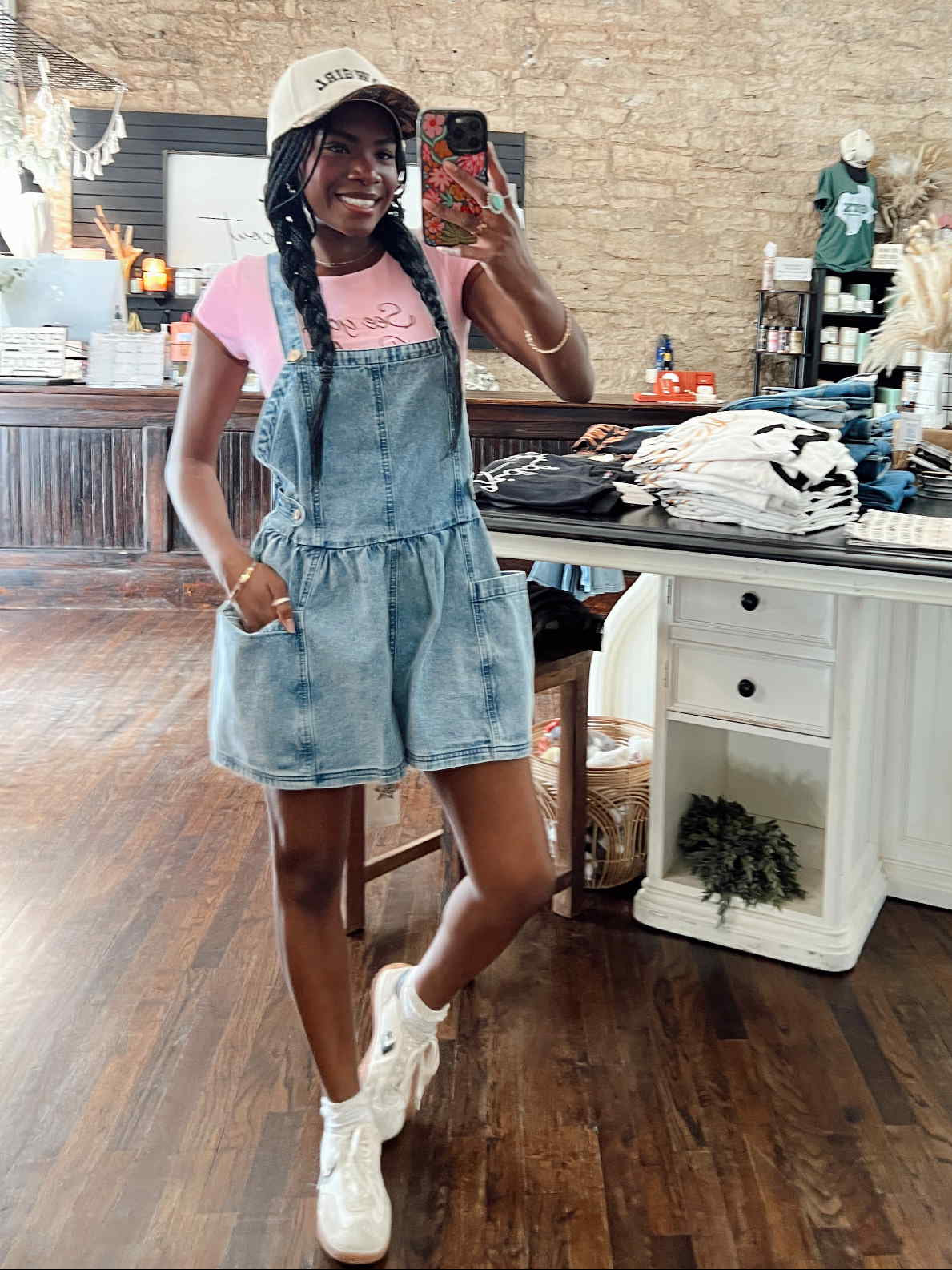 The Chicago Denim Romper