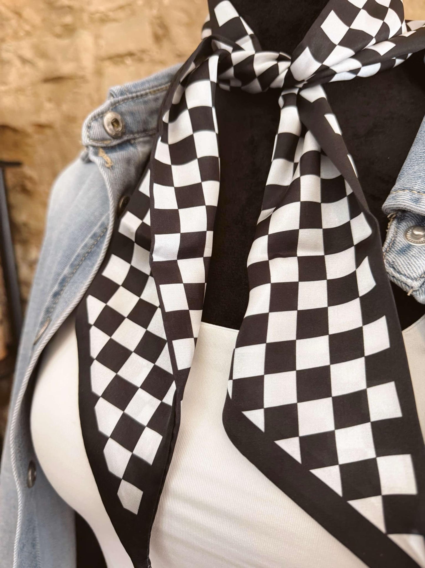 The Checkered Moments Scarf