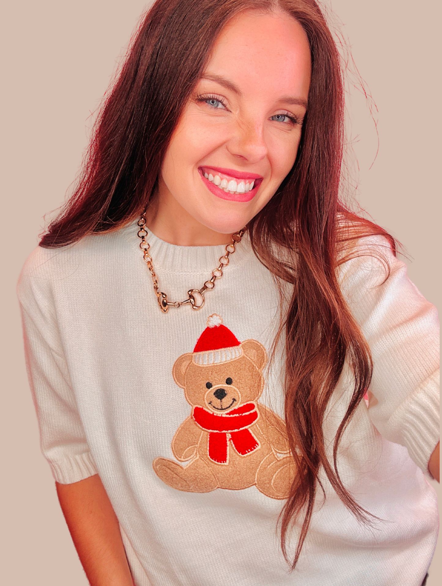 The Christmas Bear Sweater Top