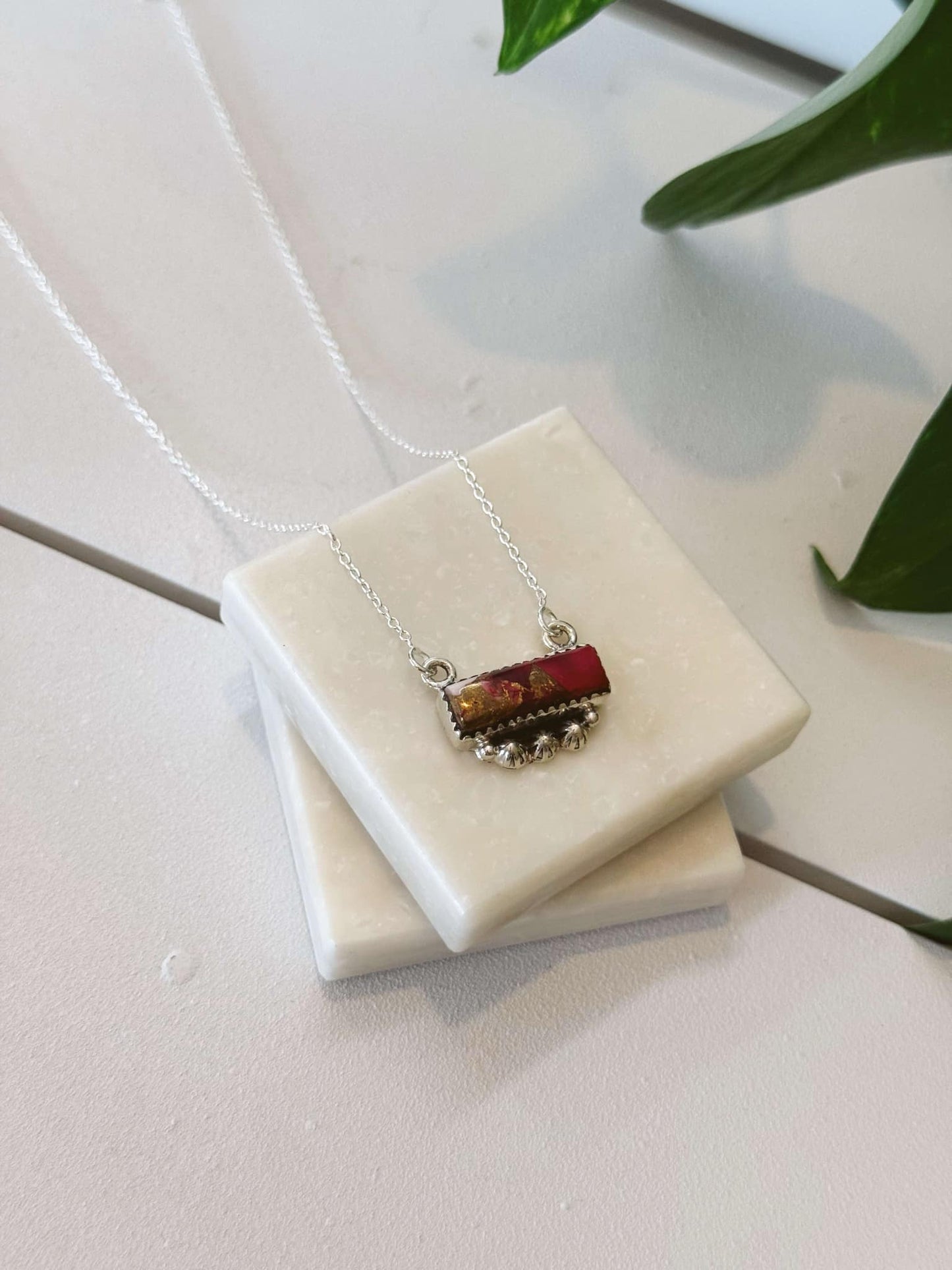 Authentic Sonoran Sunset Sterling Silver Necklace #316