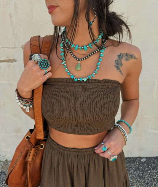 The Melon Bead Necklace