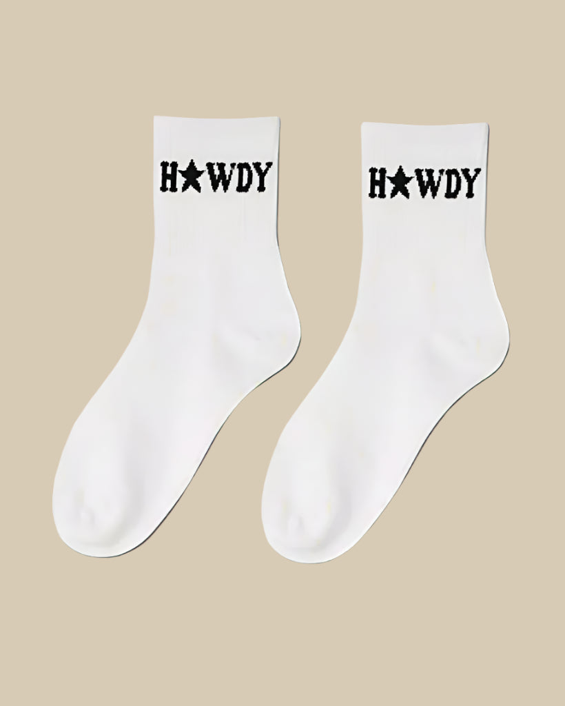 Howdy Crew Socks