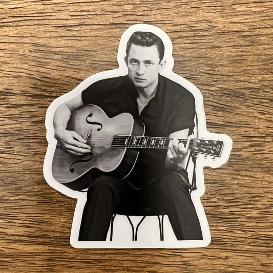The Man In Black Sticker