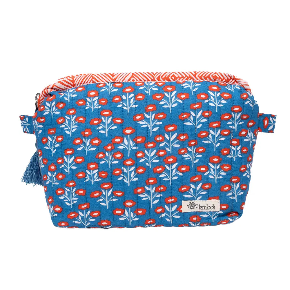 Juliet Large Quilted Zipper Pouch