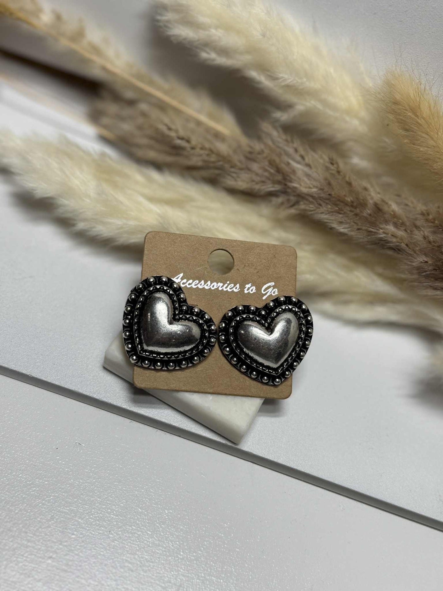 The Midnight Heart Earrings