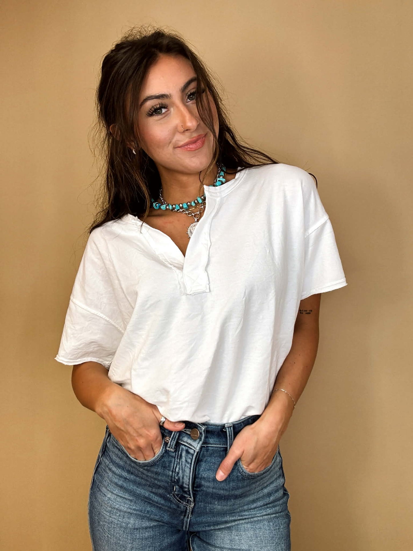 The Washed Wonder Boxy Top