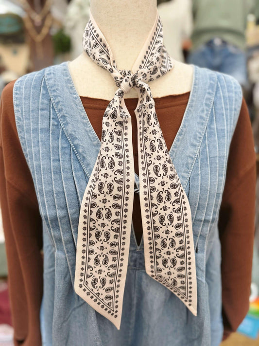 Monochrome Geo Bandana