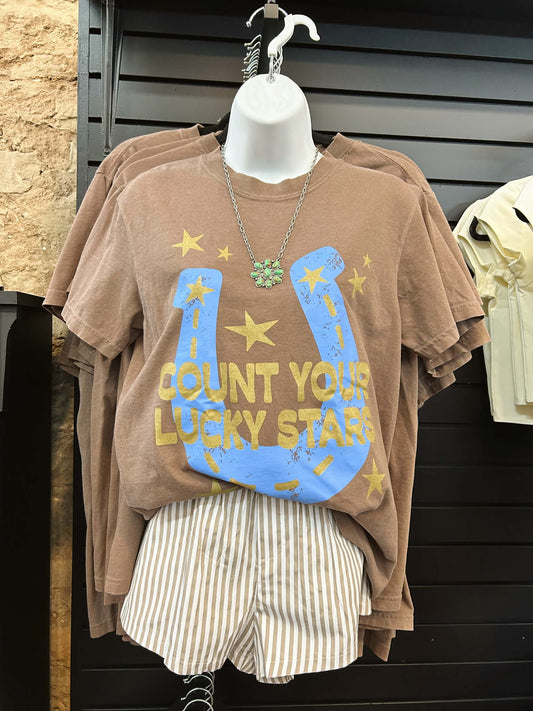 Count Your Lucky Stars Graphic Tee