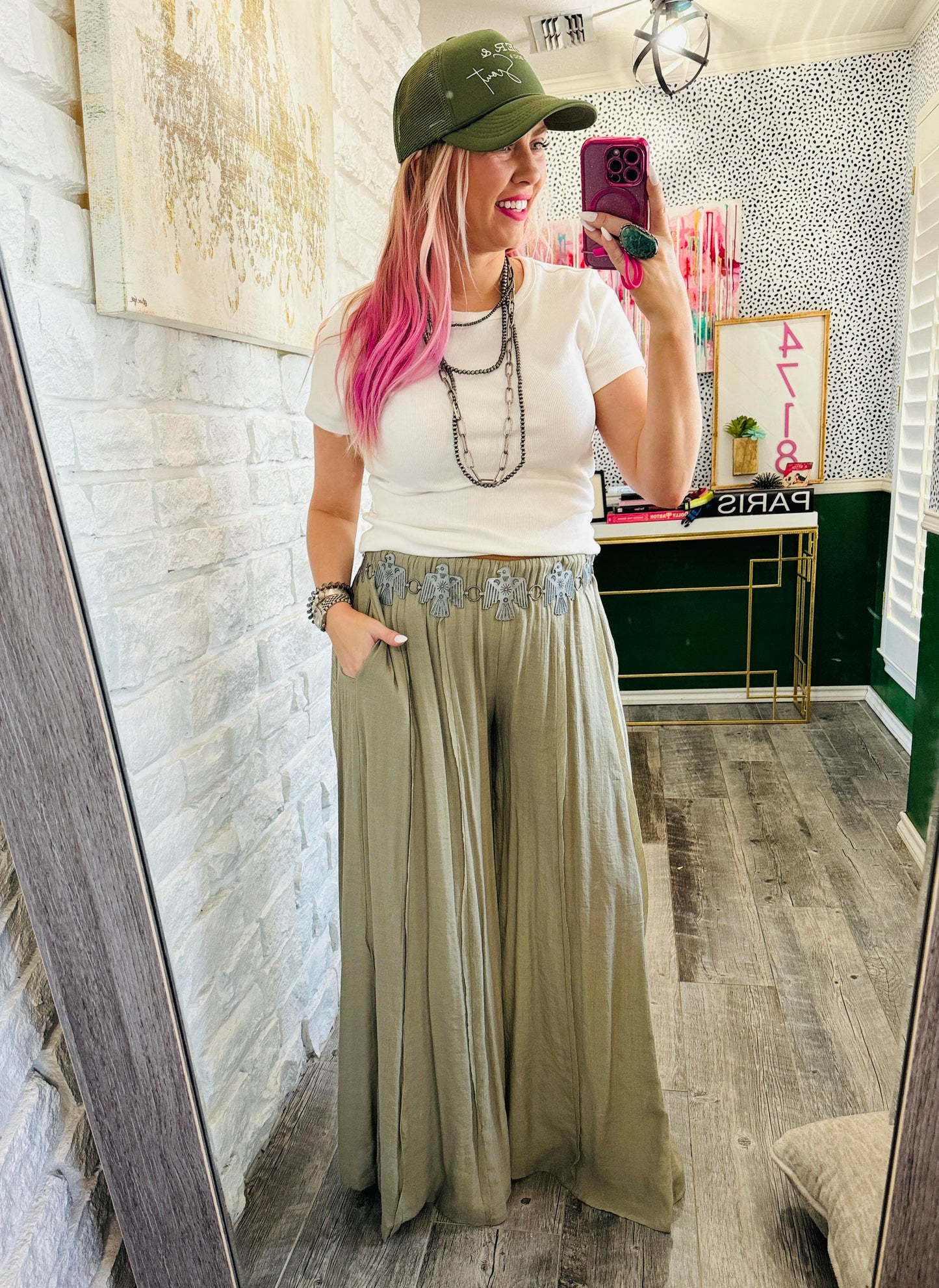 The Jess Wide Leg Pants