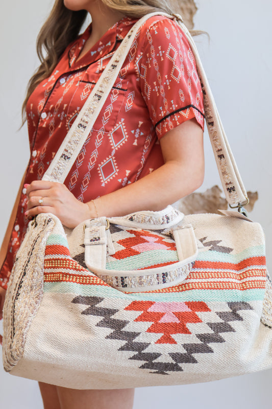 Aztec Duffle  Bag