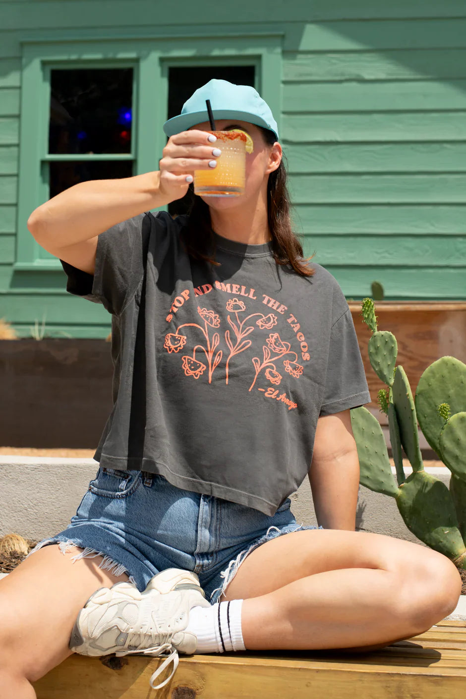 Smell The Tacos Graphic Tee