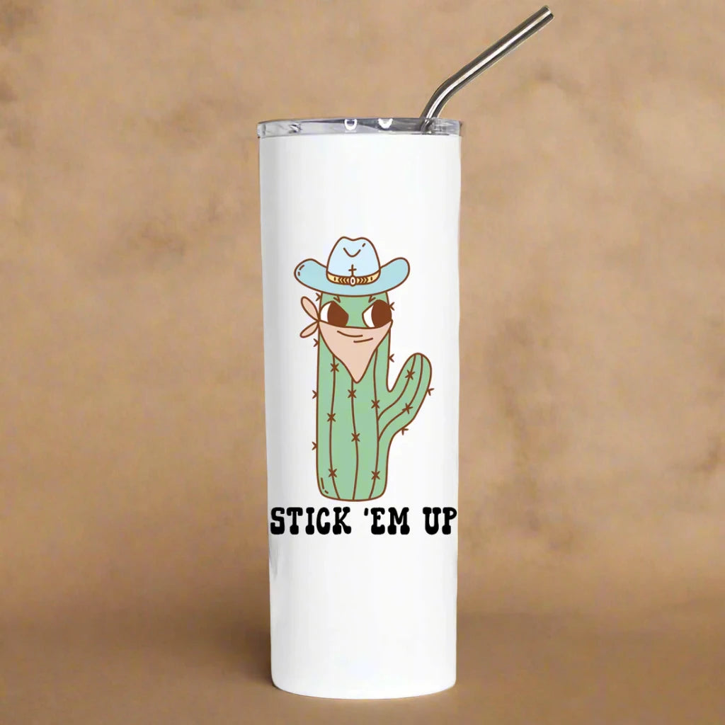 Stick 'em up Cactus Tall Travel Cup